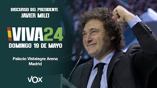 El discurso viral Javier Milei en #VIVA24: "¡Viva la Libertad frente al socialismo!" 💪🇦🇷