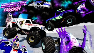 Monster Jam INSANE Racing, Freestyle and High Speed Jumps #45 | BeamNG Drive | Grave Digger screenshot 3