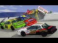 NASCAR Racing Crashes #37 | BeamNG Drive