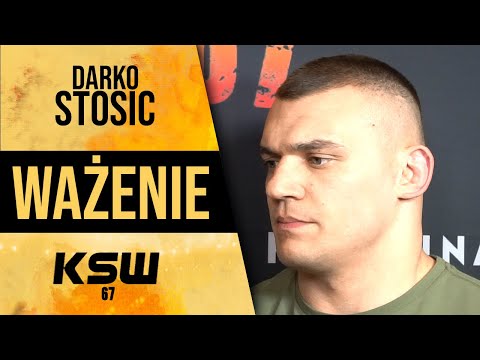 [PL] Darko Stosic po ważeniu: "Jestem szybki jak na królewską kategorię i to jest skuteczne"