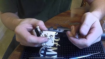 Remington 700 - X mark pro trigger install