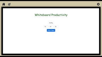 CS50 Final Project: Whiteboard Productivity