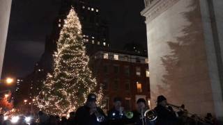 Christmas Tree Lighting at Washington Square Park 2016