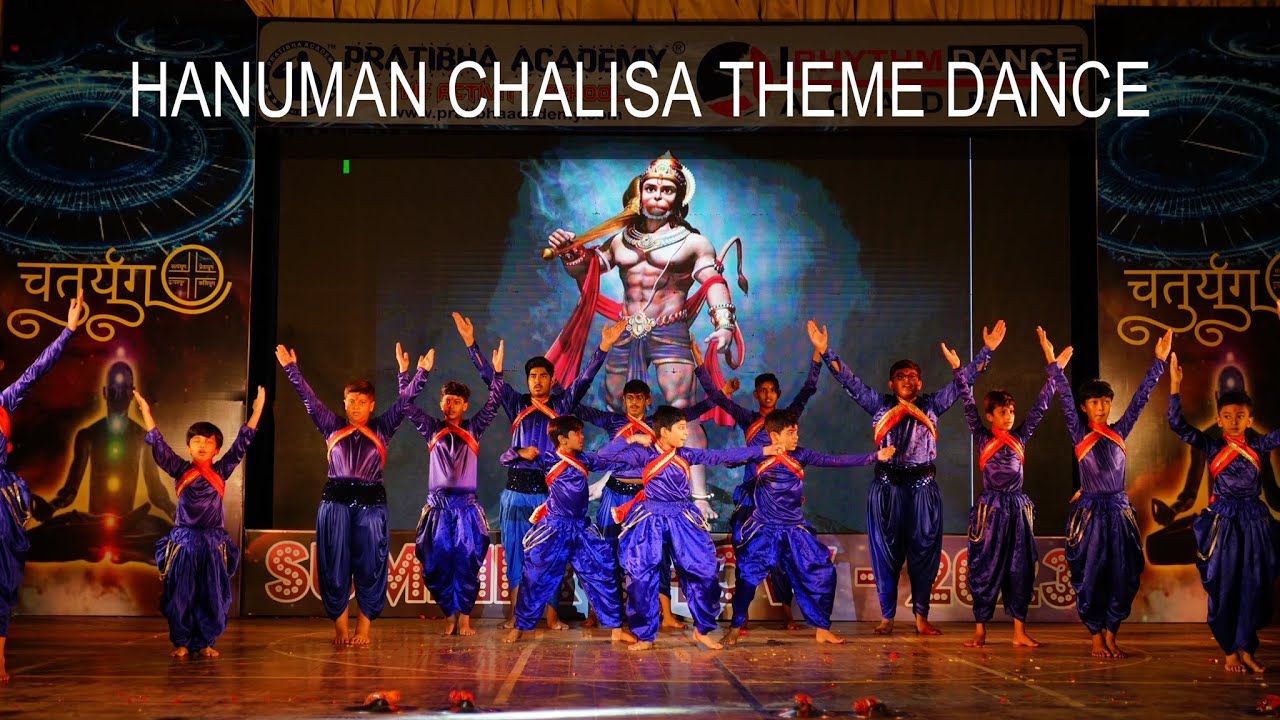 Hanuman Chalisa Theme Dance | Summer Show 2023 | Rhythm Dance Academy