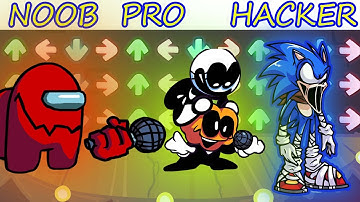 FNF Character Test | Gameplay VS Playground | Noob vs Pro vs Hacker