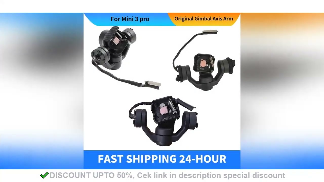 Original Gimbal Axle Arm Accessories For Mini 3 Pro Gimbal Axle Arm Without Lens For Mini 3Pro PTZ C