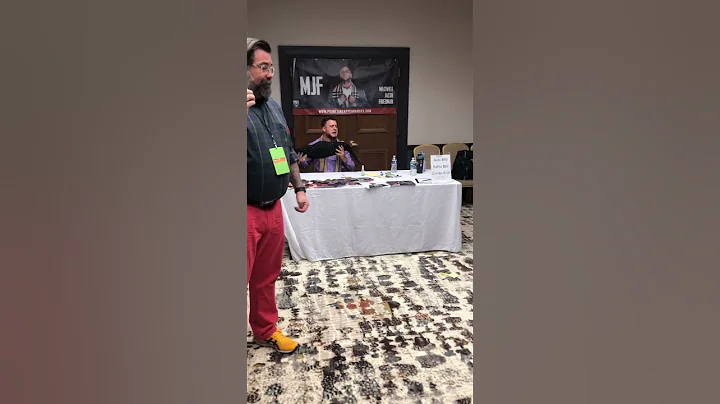 MJF makes little kid cry #mjf