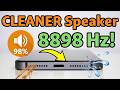 CLEAN Mobile Speakers Using Special Sound Frequency! (8898Hz)