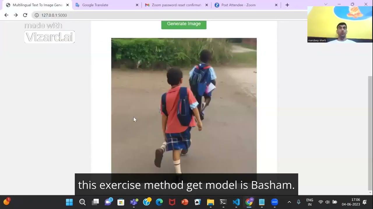 Text To Image AI Generator Using Python End To End Project With Code 