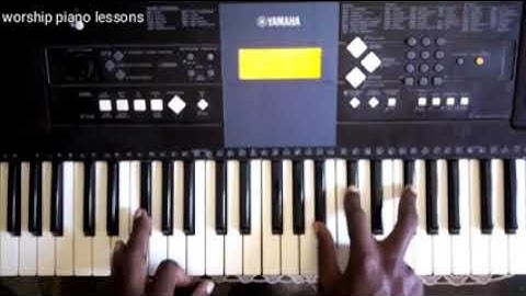 Your Yahweh  steve crown  piano tutorial  beginners
