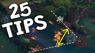 25 League of Legends Tips in Under 10 Minutes