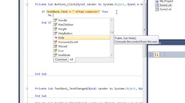 تصميم نافذة تسجيل الدخول (Login Form) باستخدام vb.net في فيجوال بيسك