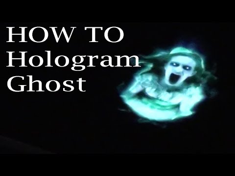 How To Make A Hologram Ghost For Halloween