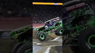 Monster Jam Detroit 2023 Freestyle Grave Digger Winning Run #Monsterjam #Monstertruck #Shorts