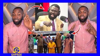Rev Obofour finally replies Okatakyie Afrifa after over clαims of CH0PP!NG Girls & Mahama Benefits