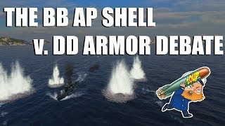 World of Warships BB AP shells versus DD Armor - What's the Deal