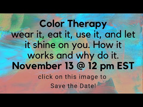 Jamie Butler- Color Therapy Class