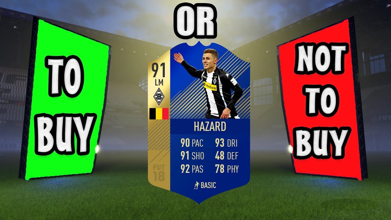 CHEAP! TOTS HAZARD PLAYER REVIEW Fifa 18