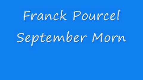 Franck Pourcel - September Morn