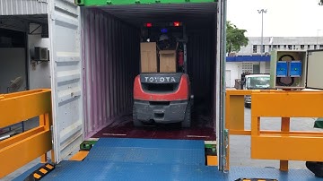 Dock leveler loading ramp platform malaysia