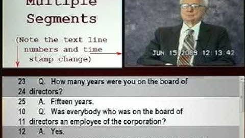 Synchronized Deposition Video Demonstration