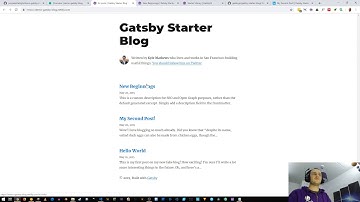 Gatsby Tips #3 Build a blog with Gatsby and deploy to Netlify from GitHub