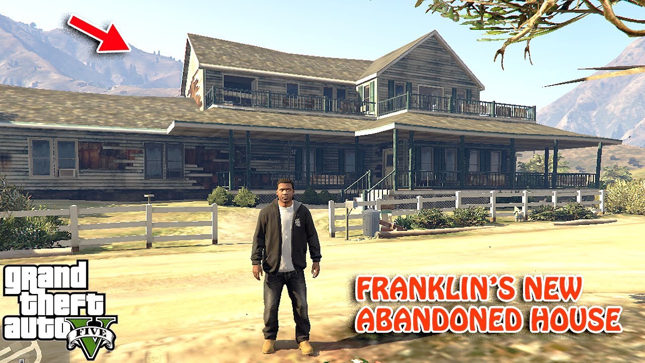 Gta V Franklin House Real Life Franklin Buying Abandoned House - Gta 5 Real Life mods - YouTube