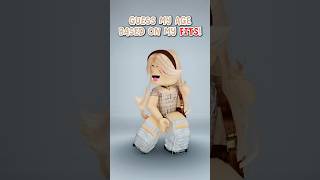 Guess My Age Based On My Fits