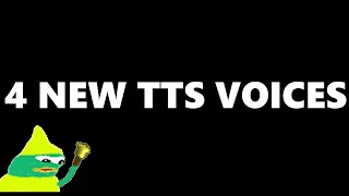 FORSEN ADDED 4 NEW TTS VOICES
