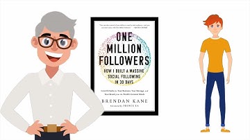 One Million Followers - 5 Animated Tips from Social Giants