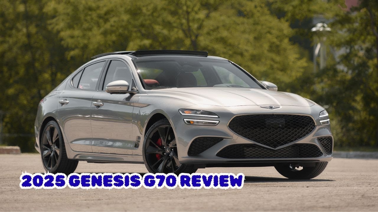 2025 Genesis G70 Review – Compact Luxury with Korean Flair