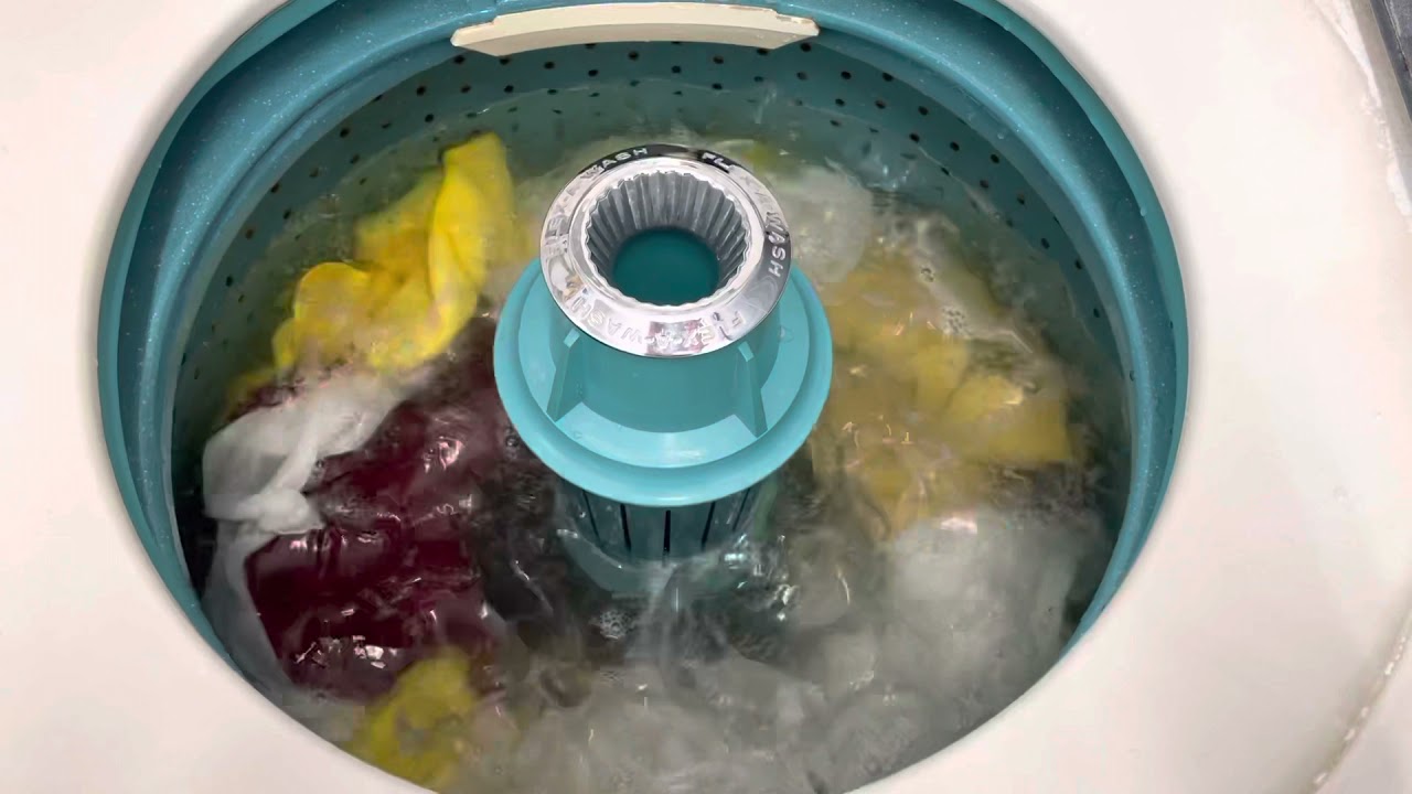 1967 Philco washer agitate testing YouTube