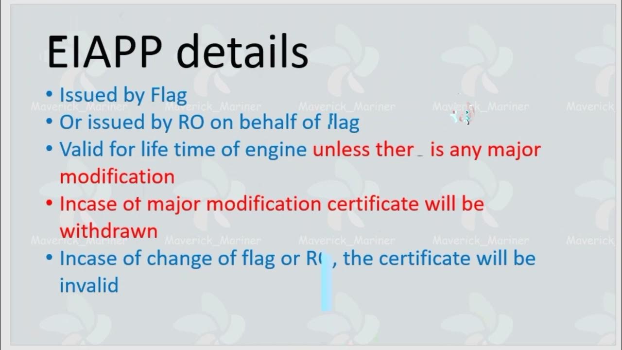 EIAPP Engine International Air Pollution Prevention Certificate MEO eiapp-engine-international-air-pollution-prevention-certificate-meo
