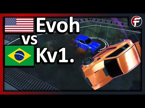 Evoh против Kv1 | Ранг 4 NA против ранга 1 SAM | Ракетная лига 1 на 1