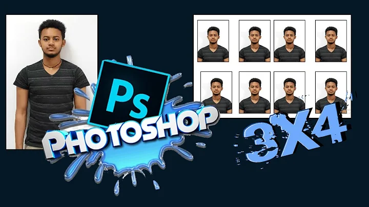 3በ4 ፎቶ እነዴት መስራት እና ለ ፕሪንት ማዘጋጀት ይቻላል|3x4 How To Make A Photo & Get Ready For Print|Computer City