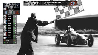 If The 1950 F1 British Grand Prix Had Modern Graphics (70th Anniversary)