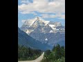 Mount Robson en route to Jasper