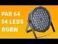 Светодиодный LED прожектор RGBW 54*1.5W Light Studio L013