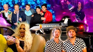 TAKING A 60 000 PRIVATE JET TO AN AWARD SHOW police escort