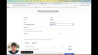 Reimbursement and payment request forms