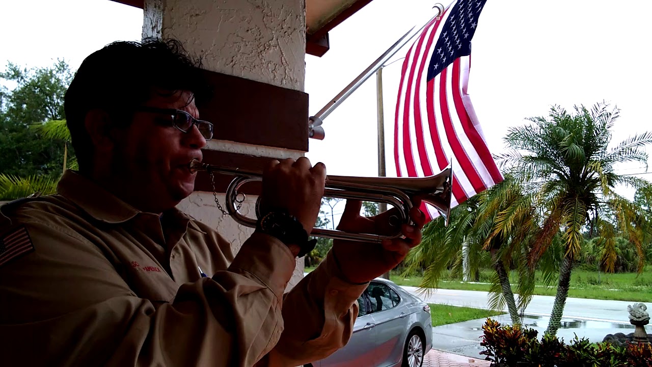Taps Across America from Miami on Memorial Day 2020 YouTube