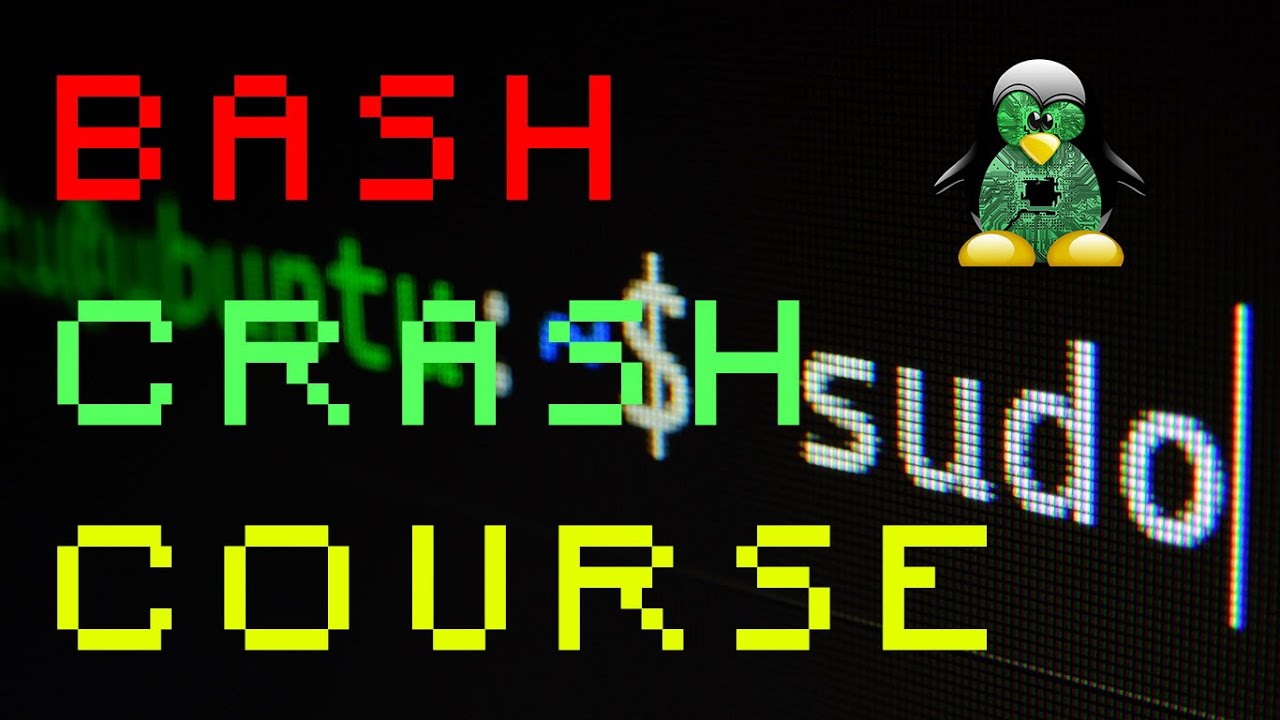Bash Crash Course - Creating your first bash script - YouTube