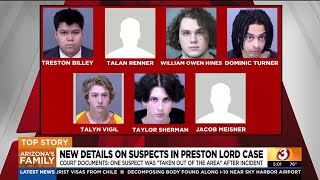 New details on suspects in Preston Lord case