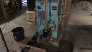 old oil fired boiler tripping safety reset call back