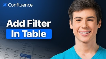How To Add Filter In Confluence Table (EASY)