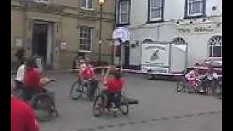 Mansfield filmed on a Nokia 108