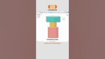 Make Components Different Colors in Fusion #autodesk #fusion #fusion360 #tutorials