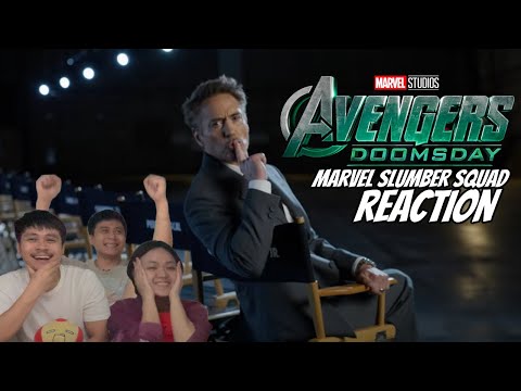 AVENGERS: DOOMSDAY | NOW IN PRODUCTION REACTION - MARVEL ENTERTAINMENT l MARVEL SLUMBER SQUAD