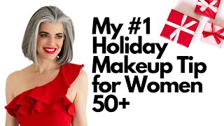 My #1 HOLIDAY MAKEUP TIP FOR WOMEN OVER 50 | Nikol Johnson