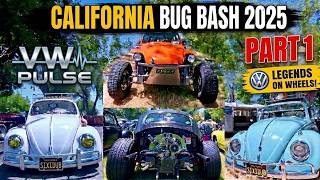 Bug Bash 2025 Part 1 | Classic VW Beetles & Buses | California's Ultimate Air-Cooled VW Show | [4K] Guide